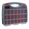 Stalwart Portable Storage Case With 21 Compartments And Secure Locks 15.75X12.25